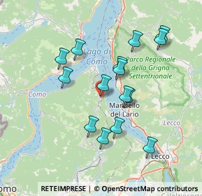 Mappa Via Donega, 22030 Oliveto Lario LC, Italia (6.63)