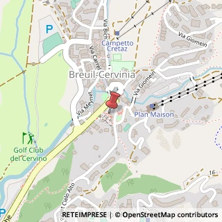 Mappa Frazione Breuil Cervinia, 11028 Valtournenche AO, Italia, 11028 Valtournenche, Aosta (Valle d'Aosta)