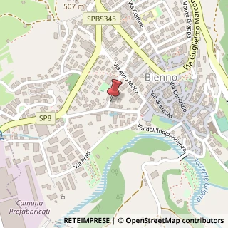 Mappa Via Fiamminghino, 35, 25040 Bienno, Brescia (Lombardia)