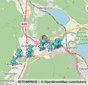 Mappa Via Augusta Ruffoni, 28883 Gravellona Toce VB, Italia (1.47455)