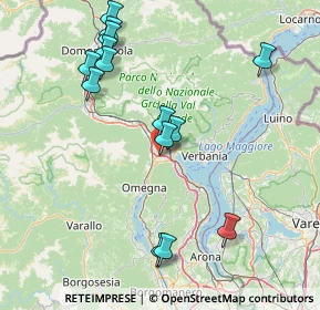 Mappa Via Augusta Ruffoni, 28883 Gravellona Toce VB, Italia (17.065)