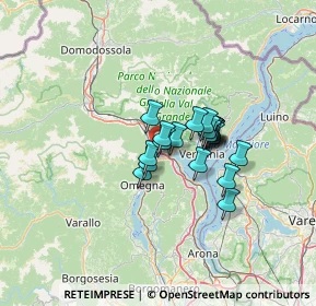 Mappa Via Augusta Ruffoni, 28883 Gravellona Toce VB, Italia (8.2965)