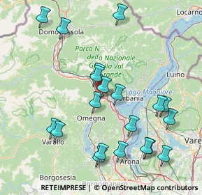 Mappa Via Augusta Ruffoni, 28883 Gravellona Toce VB, Italia (17.1205)