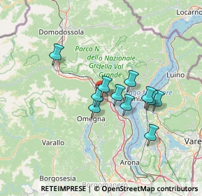 Mappa Via Augusta Ruffoni, 28883 Gravellona Toce VB, Italia (10.52182)