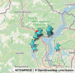 Mappa Via Augusta Ruffoni, 28883 Gravellona Toce VB, Italia (7.74286)