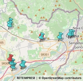 Mappa Via Friul, 34070 Mossa GO, Italia (5.70273)