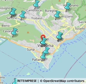 Mappa Via per Suna, 28922 Verbania VB, Italia (2.46267)