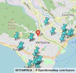 Mappa Via per Suna, 28922 Verbania VB, Italia (1.199)