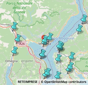 Mappa Via per Suna, 28922 Verbania VB, Italia (9.061)