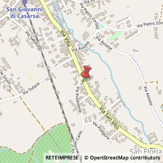 Mappa Via San Vito, 2, 33072 Casarsa della Delizia, Pordenone (Friuli-Venezia Giulia)