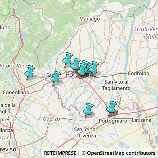 Mappa Viale Treviso Uscita Per, 33170 Pordenone PN, Italia (10.26909)