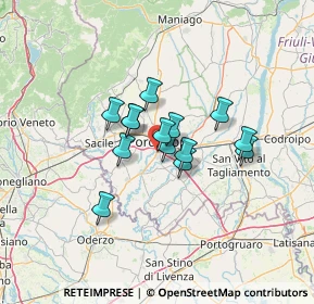 Mappa Viale Treviso Uscita Per, 33170 Pordenone PN, Italia (8.66571)