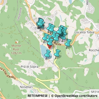 Mappa Via Lago, 38046 Lavarone TN, Italia (0.32609)