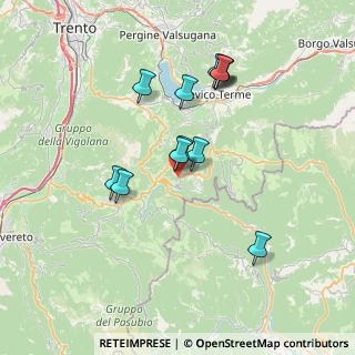 Mappa Via Lago, 38046 Lavarone TN, Italia (6.46917)