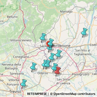 Mappa V.le Europa, 33070 Brugnera PN, Italia (14.71167)