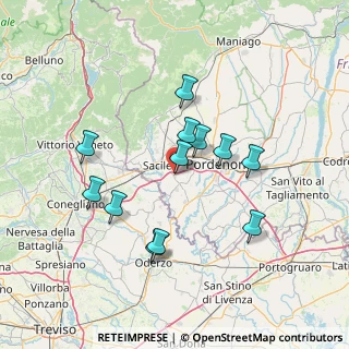 Mappa V.le Europa, 33070 Brugnera PN, Italia (12.78833)