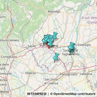Mappa Via delle Crede, 33170 Pordenone PN, Italia (7.25818)