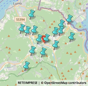 Mappa Via Luinese, 21035 Cunardo VA, Italia (3.21667)