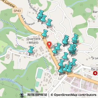 Mappa Via Luinese, 21035 Cunardo VA, Italia (0.24)