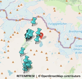 Mappa Segnavia 18E, 11028 Valtournenche AO, Italia (3.7445)