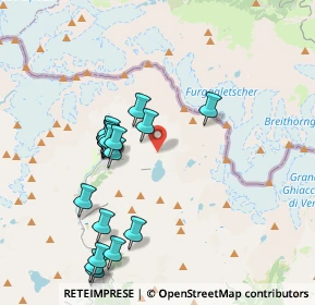 Mappa Segnavia 18E, 11028 Valtournenche AO, Italia (3.7125)