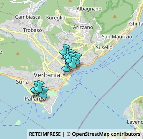 Mappa Via Antonio Cantova, 28921 Pallanza VB, Italia (1.0725)