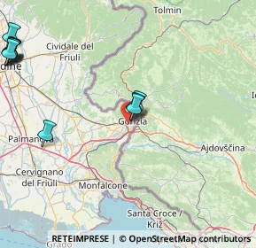 Mappa 34170 Gorizia GO, Italia (22.92727)