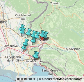 Mappa 34170 Gorizia GO, Italia (9.686)