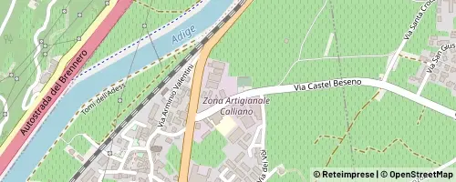 Mappa Calliano