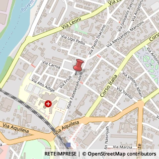 Mappa Via Carnia, 1, 34170 Gorizia, Gorizia (Friuli-Venezia Giulia)