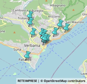 Mappa Corso G. Garibaldi, 28921 Verbania VB, Italia (1.07)