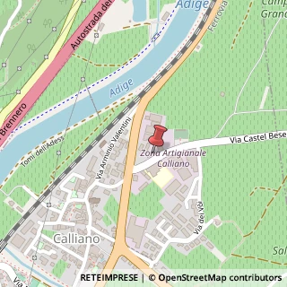 Mappa Via Castel Beseno, 1, 38060 Besenello, Trento (Trentino-Alto Adige)