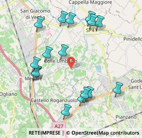 Mappa Via Bonemi, 31014 Colle Umberto TV, Italia (2.165)
