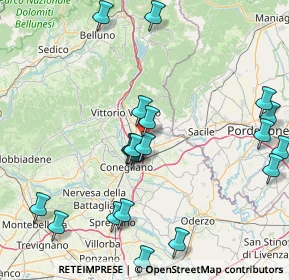 Mappa Via Bonemi, 31014 Colle Umberto TV, Italia (18.487)