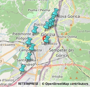 Mappa Giuseppe Domenico, 34170 Gorizia GO, Italia (1.60364)