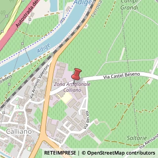 Mappa Via Castel Beseno, 14, 38060 Calliano, Asti (Piemonte)