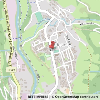 Mappa Via Antonio Locatelli, 18, 24020 Ardesio, Bergamo (Lombardia)