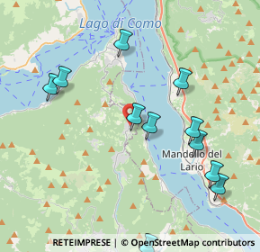 Mappa Via Castello, 22030 Oliveto Lario LC, Italia (5.03154)