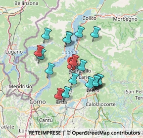 Mappa Via Castello, 22030 Oliveto Lario LC, Italia (11.474)
