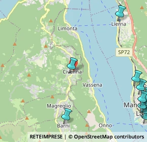 Mappa Via Castello, 22030 Oliveto Lario LC, Italia (3.57917)