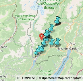 Mappa Località Comandere, 38080 Daone TN, Italia (8.987)