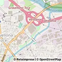 Mapa Gravellona Toce
