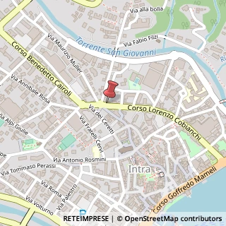 Mappa Piazza Camillo Cavour, 46, 28921 Verbania, Verbano-Cusio-Ossola (Piemonte)