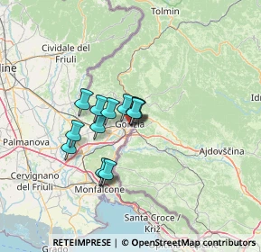 Mappa Via dei Lantieri, 34170 Gorizia GO, Italia (9.19385)