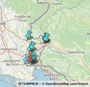 Mappa Via dei Lantieri, 34170 Gorizia GO, Italia (11.45375)