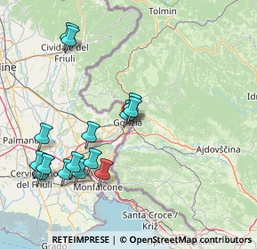 Mappa Via dei Lantieri, 34170 Gorizia GO, Italia (16.884)