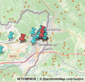 Mappa Via dei Lantieri, 34170 Gorizia GO, Italia (2.2225)