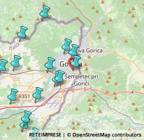 Mappa Via dei Lantieri, 34170 Gorizia GO, Italia (5.01467)