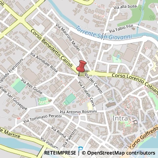 Mappa Piazza Camillo Cavour, 23, 28921 Verbania, Verbano-Cusio-Ossola (Piemonte)