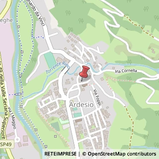 Mappa Via Gioacchino Rossini, 2, 24020 Ardesio, Bergamo (Lombardia)
